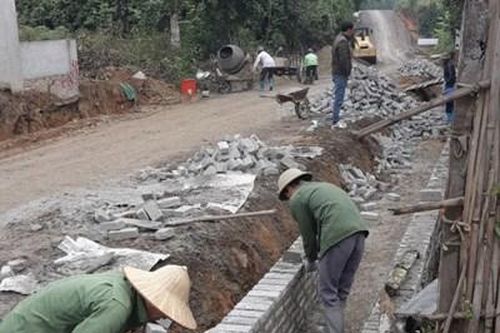 Nỗ lực xây dựng nông thôn mới nâng cao ở Phú Đình