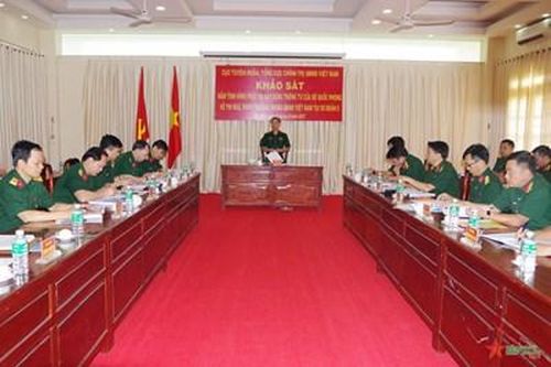 Khảo sát, xây dựng thông tư mới của Bộ Quốc phòng về thi đua, khen thưởng