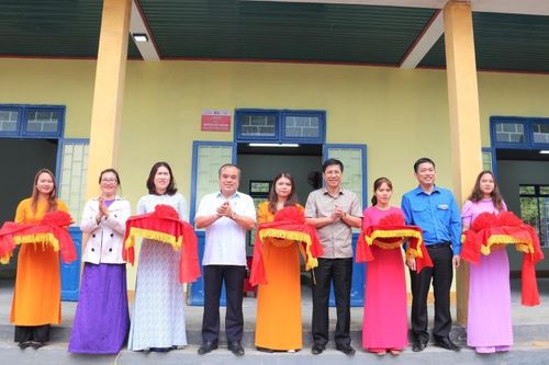 Khánh thành công trình Trường đẹp cho em tại địa bàn khó khăn tỉnh Quảng Ngãi