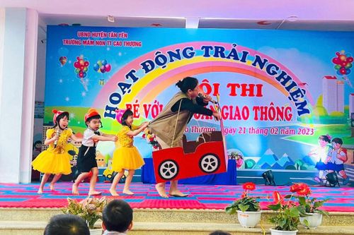 Bắc Giang trang bị kỹ năng, kiến thức ATGT cho trẻ mầm non