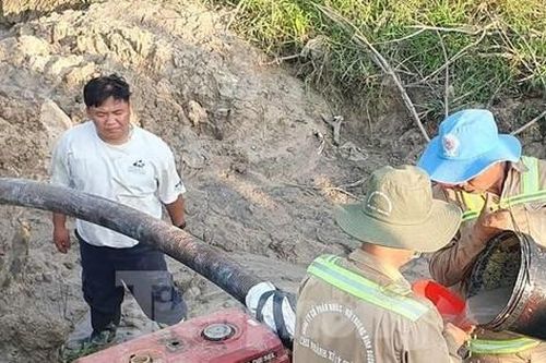 Hút cạn nước dưới kênh tìm thấy thi thể người đàn ông mất tích