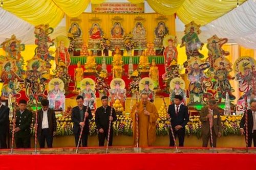 Hải Phòng: Khởi công xây dựng ngôi đại hùng bảo điện chùa Chân Lai