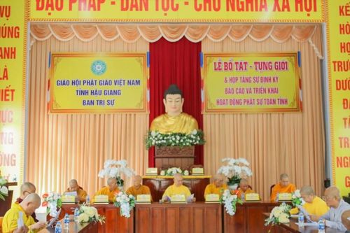 Hậu Giang: Cử Đại đức Thích Phước Nghiêm làm Phó Thường trực Ban Trị sự GHPGVN TP.Vị Thanh