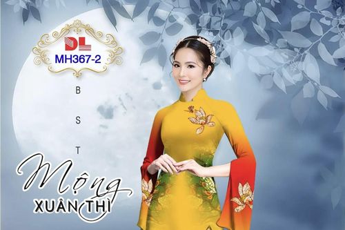 Cách chọn áo dài tôn dáng dành cho người có dáng thanh mảnh - Vải Đất Lành