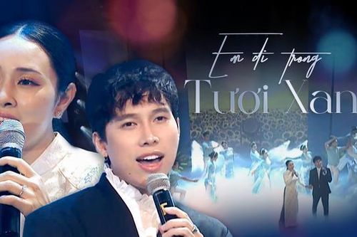 Em đi trong tươi xanh