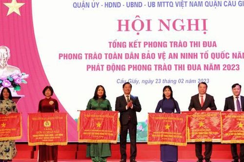 Quận Cầu Giấy phát động phong trào thi đua năm 2023