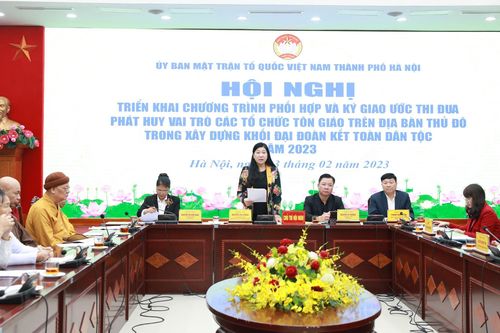 Phát huy vai trò các tổ chức tôn giáo trong xây dựng khối đại đoàn kết