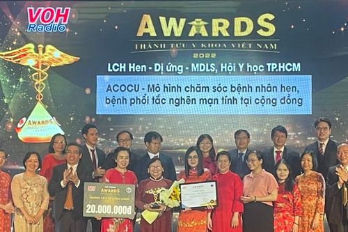 Trao giải 10 thành tựu y khoa Việt Nam năm 2022