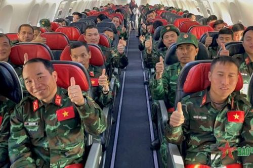 Kết thúc nhiệm vụ tại Thổ Nhĩ Kỳ, đoàn cứu hộ, cứu nạn QĐND Việt Nam lên đường về nước