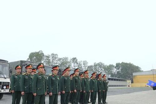 Lữ đoàn Vận tải 971 đón quân nhân trở về từ Thổ Nhĩ Kỳ