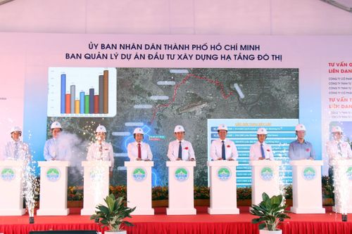 Khởi công xây dựng hạ tầng kênh Tham Lương-Bến Cát-rạch Nước Lên