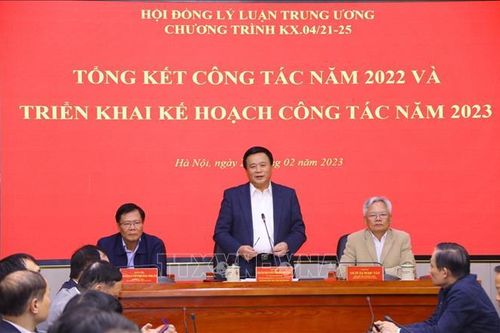 Triển khai kế hoạch công tác năm 2023 của Chương trình Nghiên cứu khoa học lý luận chính trị giai đoạn 2021 - 2025
