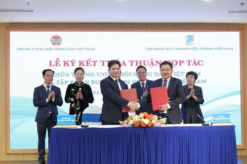 Hội Nông dân Việt Nam và VNPT hợp tác chuyển đổi số
