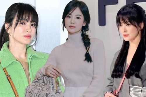 5 cách buộc tóc 'hack tuổi' của Song Hye Kyo