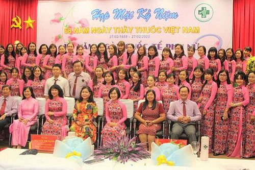 Bệnh viện Đa khoa Trung tâm An Giang Họp mặt kỷ niệm 68 năm Ngày Thầy thuốc Việt Nam 27/2 và 113 năm Ngày Quốc tế Phụ nữ 8/3