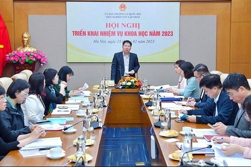 Triển khai hiệu quả nhiệm vụ khoa học, đóng góp thiết thực cho hoạt động của Quốc hội