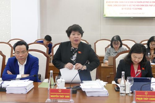 Đoàn giám sát của Quốc hội làm việc với UBND tỉnh Quảng Ninh