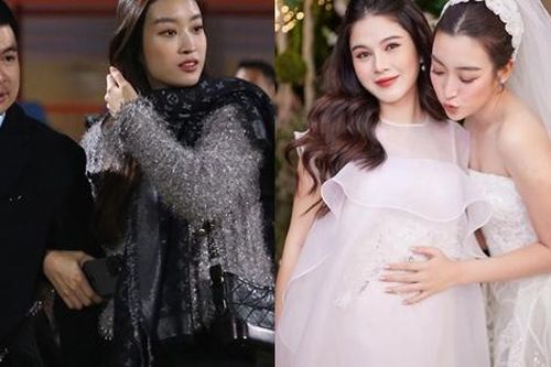 Đỗ Mỹ Linh giữa tin đồn mang thai: Nữ chính từng xin vía 'bầu bí' MC Thu Hoài trong hôn lễ
