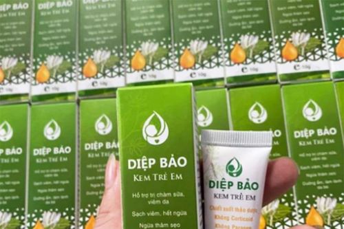 Khuyến cáo người tiêu dùng không mua sản phẩm 'Diệp Bảo- Kem trẻ em'