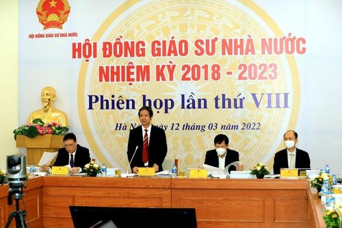Công bố lịch xét công nhận tiêu chuẩn chức danh GS, PGS năm 2023