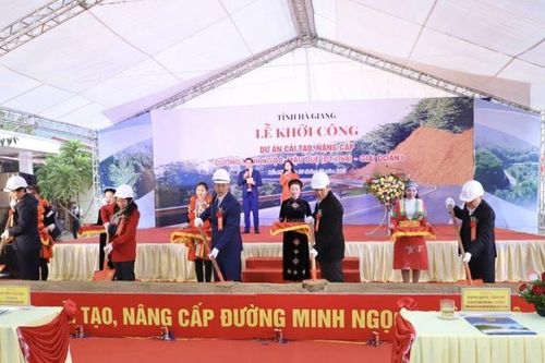Hà Giang khởi công tuyến đường gần 450 tỷ đồng