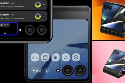 Hình ảnh ban đầu về Motorola Razr 2023
