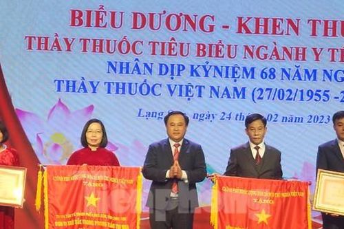 Tôn vinh nhiều Y, bác sỹ tiêu biểu tỉnh Lạng Sơn