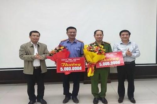 VKSND quận Thanh Khê được khen thưởng về thành tích phối hợp điều tra vụ án