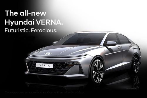 Hyundai Accent 2023 được 'nhá hàng', là một chiếc sedan sắc sảo