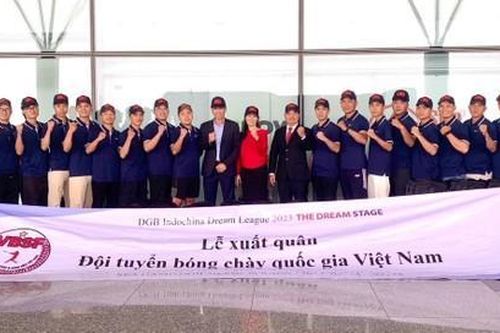 Đội tuyển Việt Nam thi đấu mở màn giải Cúp Bóng chày DBG 2023