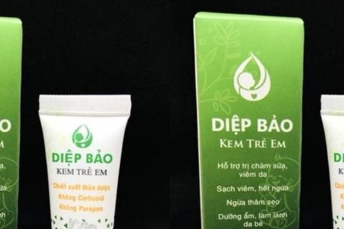 Quảng Ngãi: Thu hồi sản phẩm Diệp Bảo – Kem trẻ em vì có nhiều vi phạm