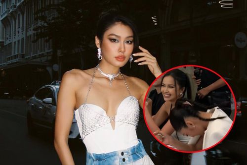 Á hậu Thảo Nhi Lê có thái độ ra sao khi đối diện với em trai của người yêu cũ?