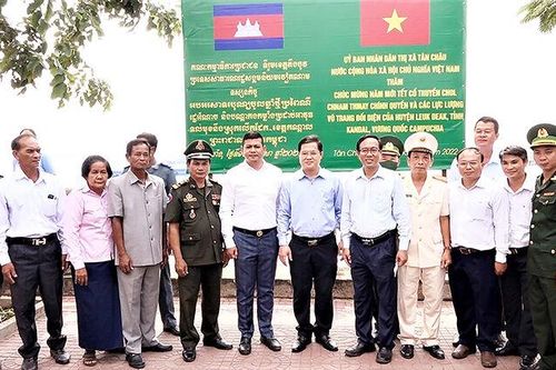 Đảm bảo an ninh trật tự ở địa bàn biên giới Tân Châu