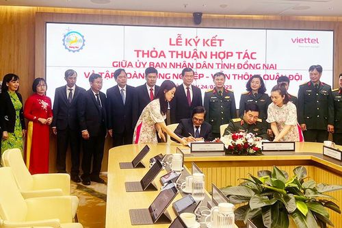 Đồng Nai và Tập đoàn Viettel ký kết thỏa thuận hợp tác chiến lược về chuyển đổi số