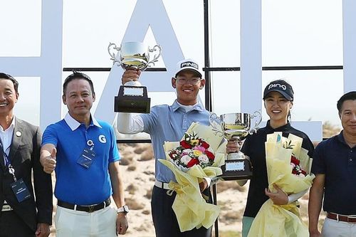 Lê Khánh Hưng và Lina Kim vô địch Giải golf Lexus Challenge 2023