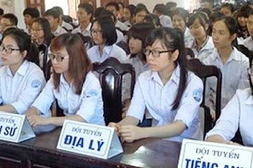 4.589 học sinh tham dự kỳ thi chọn học sinh giỏi quốc gia