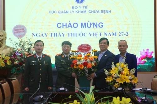 Báo CAND chúc mừng Cục Quản lý Khám, chữa bệnh và Bệnh viện 19-8