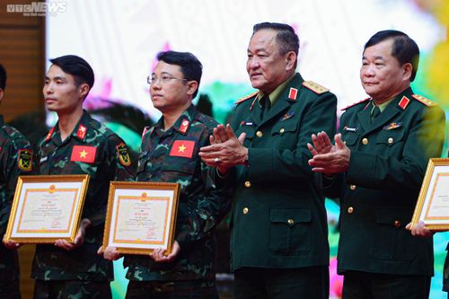 Toàn cảnh lễ tuyên dương đoàn quân đội tham gia cứu hộ cứu nạn tại Thổ Nhĩ Kỳ