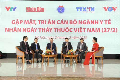 Bốn cơ quan báo chí chủ lực gặp mặt, tri ân cán bộ ngành Y
