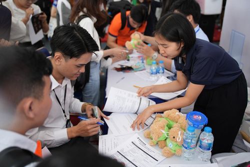 HUTECH Career Day 2023 mang đến cho sinh viên gần 5.000 cơ hội việc làm