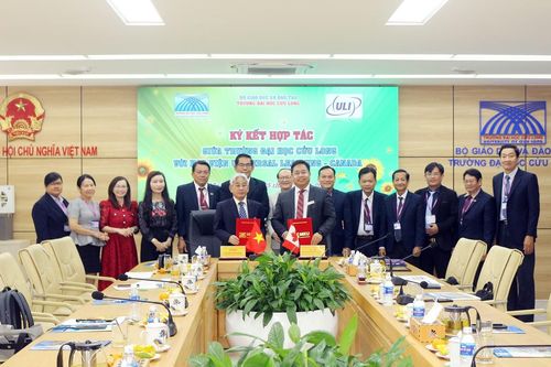 Trường ĐH Cửu Long hợp tác với Học viện Universal Learning Institute-Canada