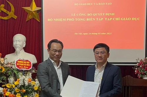 Bổ nhiệm nhà báo Hà Văn Dũng làm Phó Tổng biên tập Tạp chí Giáo dục