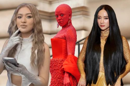 Hot girl 'trứng rán' học tập Angela Phương Trinh - Doja Cat tạo nét trên thảm đỏ, nhưng bị phản ứng ngược