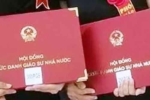 Công bố lịch xét công nhận tiêu chuẩn chức danh GS, PGS năm 2023