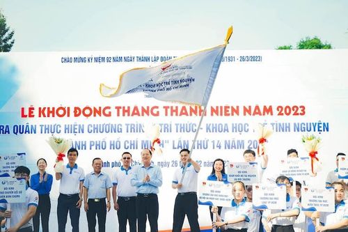 Tuổi trẻ Thành phố Hồ Chí Minh ra quân Tháng Thanh niên năm 2023