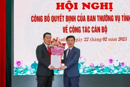 Luân chuyển, bổ nhiệm nhiều cán bộ chủ chốt ở Nam Định