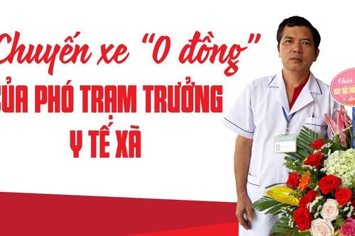 Chuyến xe '0 đồng' của phó trạm trưởng y tế xã