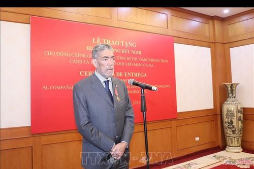 Tổng Bí thư Đảng MIU: Làm sâu sắc hơn quan hệ hợp tác tốt đẹp giữa Việt Nam và CH Dominicana