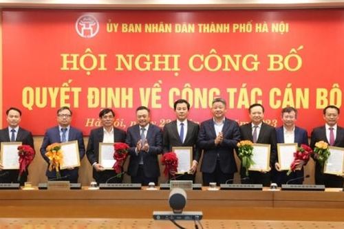 Điều động, bổ nhiệm nhân sự Hà Nội và 3 địa phương