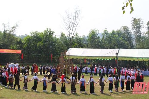 Khai hội Kin Chiêng Boọc Mạy của đồng bào dân tộc Thái xã Xuân Phúc